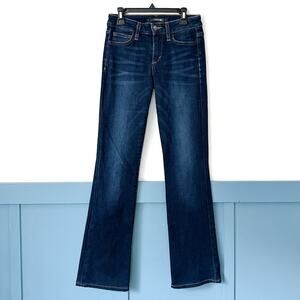 Joes Jeans Womens 26 Curvy Bootcut Dark Wash Denim